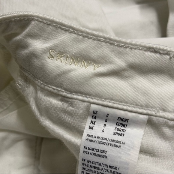AE American Eagle Super Stretch Skinny Jeans White 0 Short - Picture 6 of 6